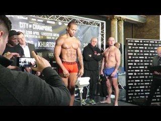 Anthony Yarde looks ripped as ever on weight!