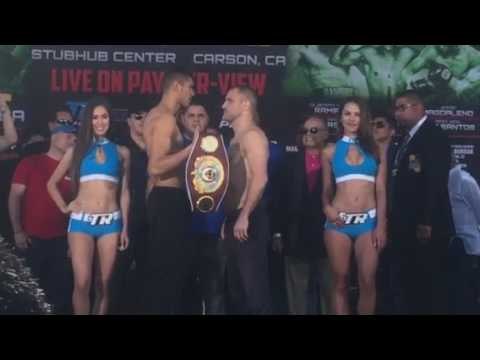 Gilberto Ramirez vs Maxim Bursak - FACE OFF @ WEIGH IN