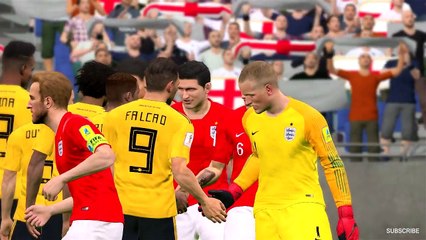 Colombia vs England - FIFA World Cup Russia 3 July 2018 Gameplay
