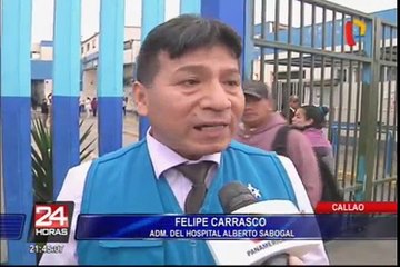 Tres heridos deja explosión de gas en hospital Sabogal