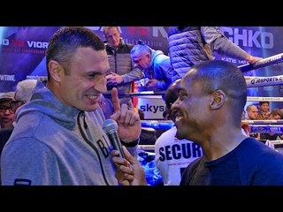 EXCLUSIVE: Vitali Klitschko "I COMEBACK Just to Fight Lennox Lewis!"