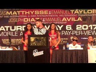 Canelo Alvarez FINAL PRESS CONFERENCE vs Julio Cesar Chavez Jr