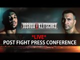 **LIVE** Anthony Joshua Post Fight Press Conference After Their Boxing Fight