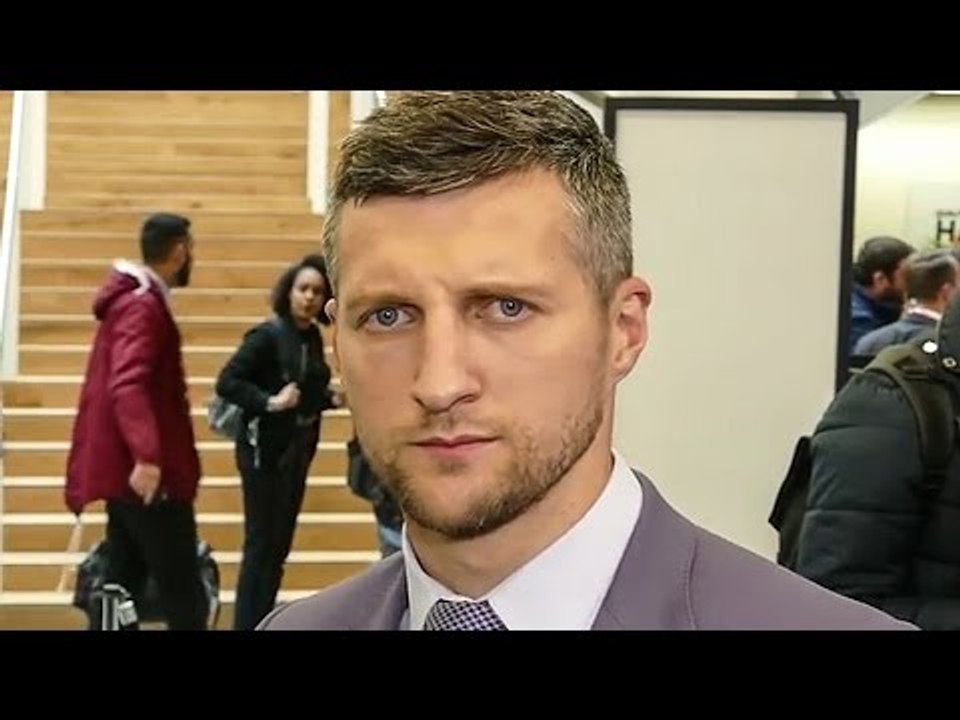CARL FROCH on Canelo vs. Chavez Jr. "CANELO WINS THAT BOXING FIGHT"