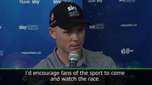 Don't be negative towards me, be positive towards cycling - Froome