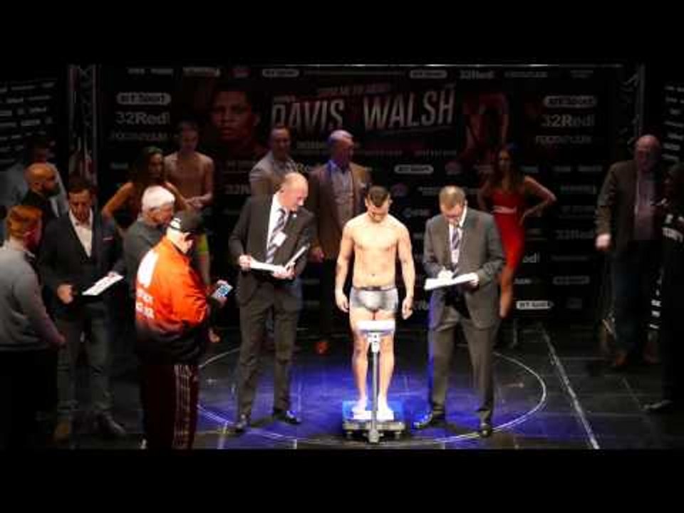 BOY JONES JNR 132lbs V NORBERT KALUCSA 130lbs Weigh IN