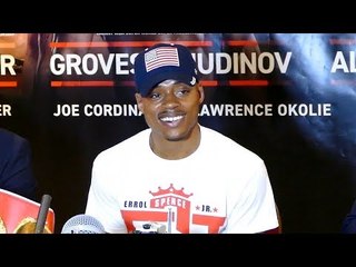 Errol Spence POST FIGHT PRESS CONFERENCE vs Kell Brook TKO WIN