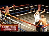 Thomas Kindon vs Darren Pryce | TKO KNOCK OUT WIN | Super Bantamweight Boxing