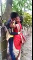 Bengali girl open kiss in park