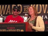 Kathy Duva TRASH TALKING Virgil Hunter & Team Ward!!!