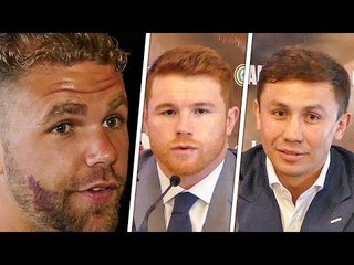 Billy Joe Saunders INTERRUPTS GGG vs CANELO Presser With Questions!
