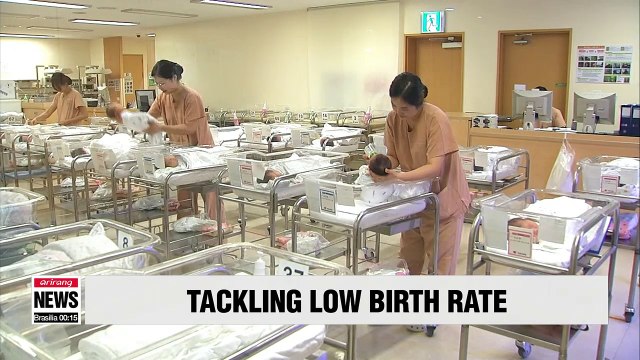 S. Korea plans to spend extra 800 million U.S. dollars to solve low birth rate problem
