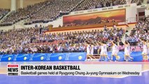 Inter-Korean basketball friendlies held in Pyongyang for first time in 15 years