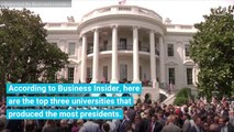 Top Three Colleges To Bring Us The Most US Presidents