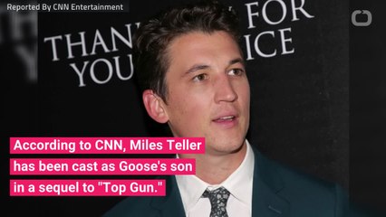 "Top Gun" Sequel Casts Miles Teller As Goose's Son