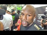 Floyd Mayweather 'ANSWERS CRITICS' & Questions At PUBLIC WORKOUT vs Conor McGregor