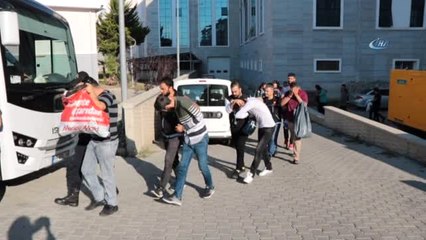 Uyuşturucu Operasyonunda Gözaltına Alınan 1'i Kadın 30 Kişi Adliyede