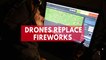 Travis Air Force Base Replaces Independence Day Fireworks with Intel Drone Light Show