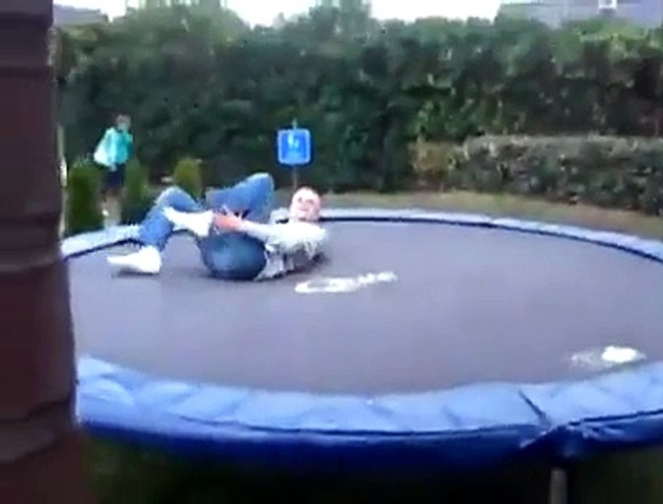 Ouch ,She broke her leg