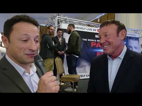 Kevin Barry GOOD QUESTION Trainer of Joseph Parker