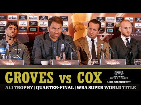 George GROVES vs Jamie COX | Official Press Conference | SUPER MIDDLEWEIGHT QUARTER FINAL