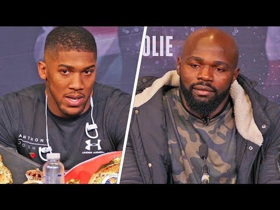 Anthony Joshua vs Carlos Takam FINAL PRESS CONFERENCE