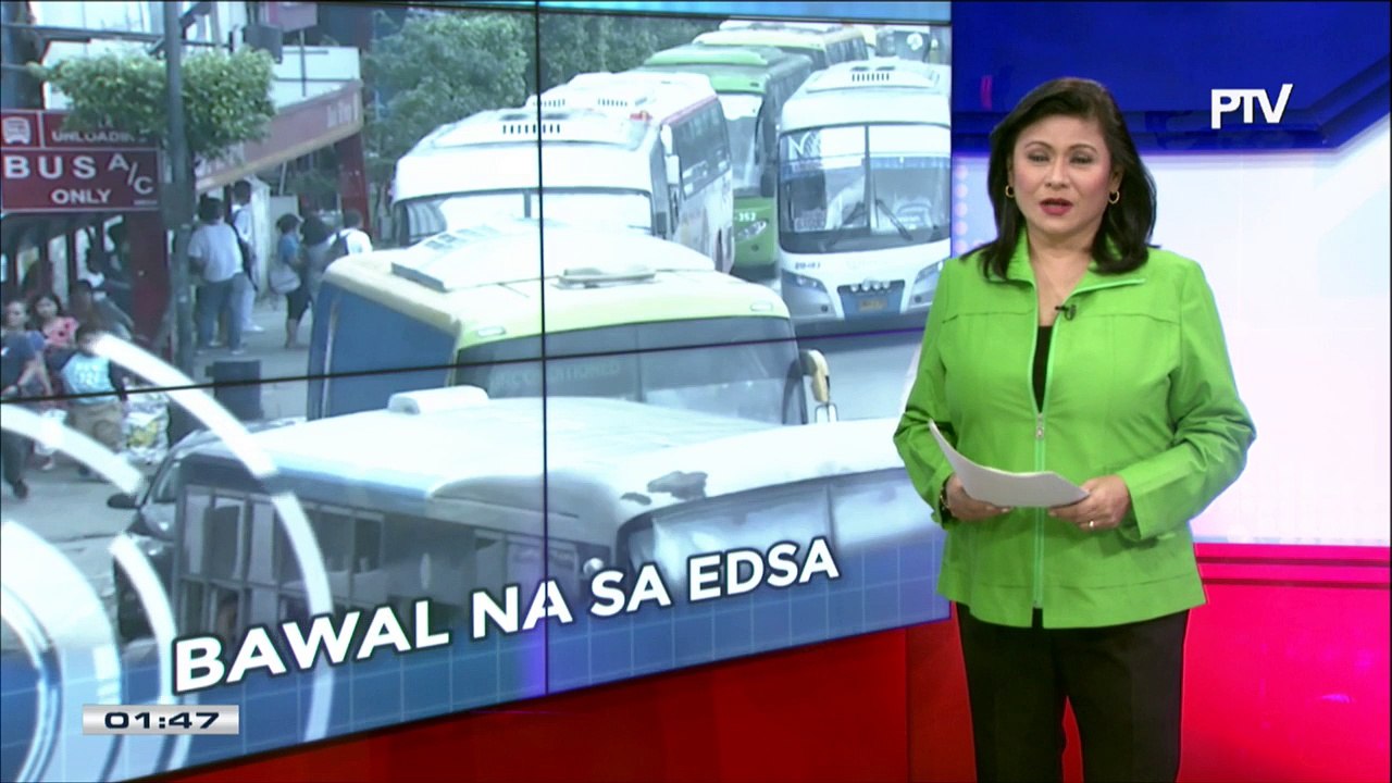 #SentroBalita: Provincial buses, bawal na sa EDSA tuwing rush hour simula August 1