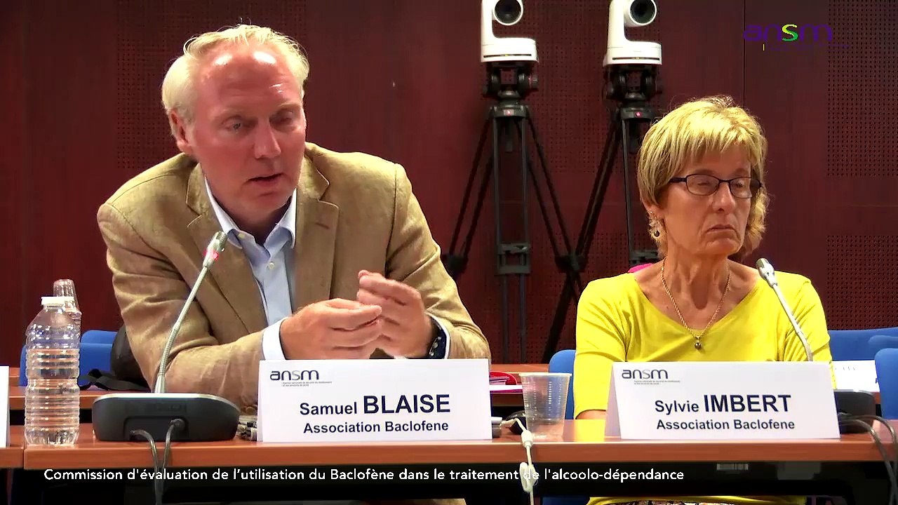 Commission d'évaluation de l'utilisation du Baclofène dans le traitement de l'alcoolo-dépendance