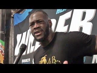 Deontay Wilder: NOBODY WANTS THIS FIGHT! THEY WANT ANTHONY JOSHUA!