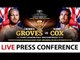 George Groves vs Jamie Cox | LIVE PRESS CONFERENCE | Super Middleweight Quarter Finals