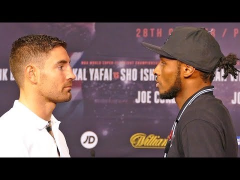 Frank Buglioni vs Craig Richards FACE OFF | Joshua vs Takam Undercard