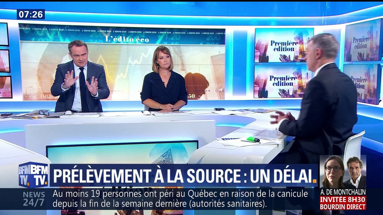 Prélèvement à la source: report d'un an pour les salariés des particuliers