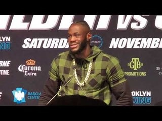 Deontay Wilder vs Bermane Stiverne HEATED FINAL PRESS CONFERENCE
