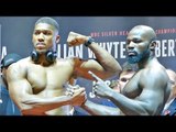 Anthony Joshua vs Carlos Takam FULL WEIGH IN & FINAL FACE OFF!!