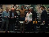 TETE TIME! ZOLANI TETE v SIBONISIO GONYA - OFFICIAL WEIGH IN