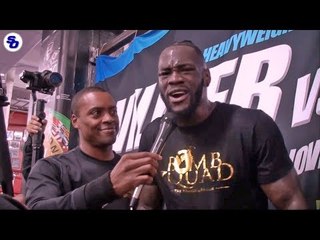 Deontay Wilder DECLARES WAR on UK & Anthony Joshua!!
