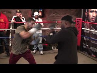 Sadam Ali WORKOUT Speed & Power Combos! vs Miguel Cotto