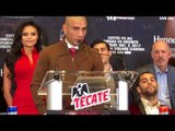 Miguel Cotto CHOKED UP at Final Press Conference vs Sadam Ali