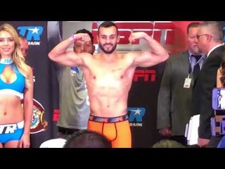 Chris Diaz vs Brian Cruz WEIGH IN