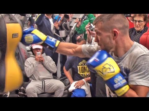 Vasyl Lomachenko FULL WORKOUT Ahead Of Fighting Guillermo Rigondeaux