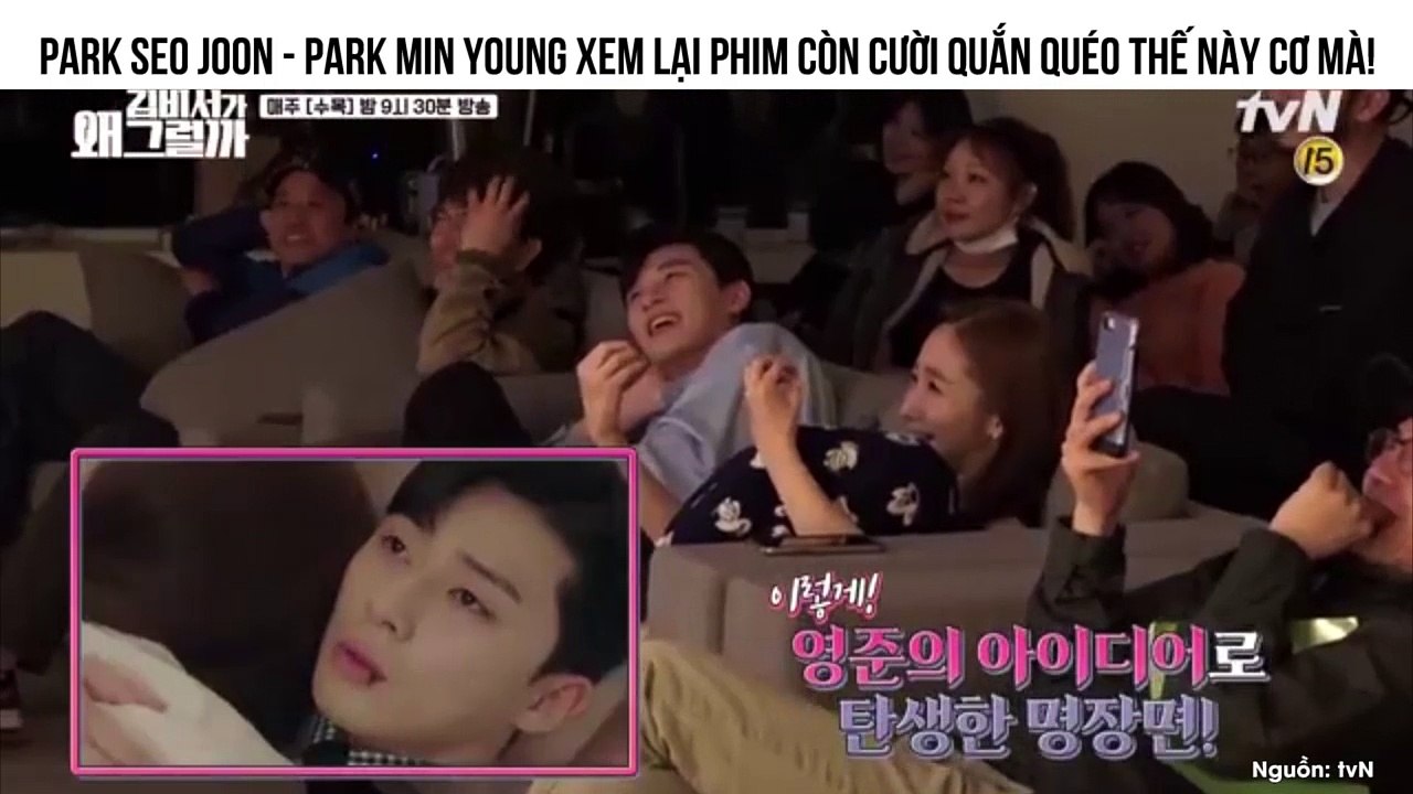 PARK SEO JOON - PARK MIN YOUNG XEM LẠI PHIM CÒN CƯỜI QUẮN QUÉO THẾ NÀY CƠ MÀ!