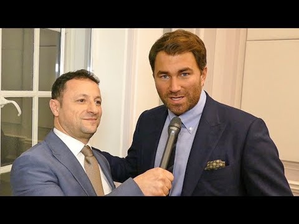 EDDIE HEARN: Okolie vs Chamberlain Is Too Early.. But Everyone Wants To See It Now!! | BRITISH BEEF