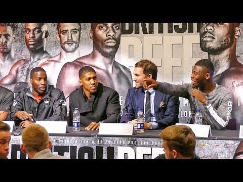 BRITISH BEEF! | Lawrence Okolie vs Isaac Chamberlain | Anthony Joshua Co Promoter with Eddie Hearn