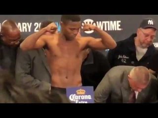 Javier Fortuna OVERWEIGHT! vs Robert Easter - WEIGH IN