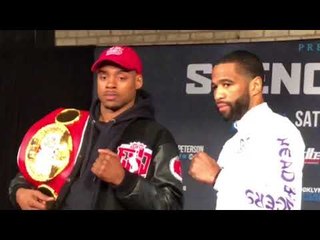 Errol Spence vs Lamont Peterson FACE OFF