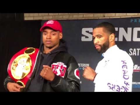 Errol Spence vs Lamont Peterson FACE OFF
