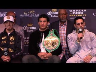Danny Garcia v Brandon Rios Press Conference PART 2