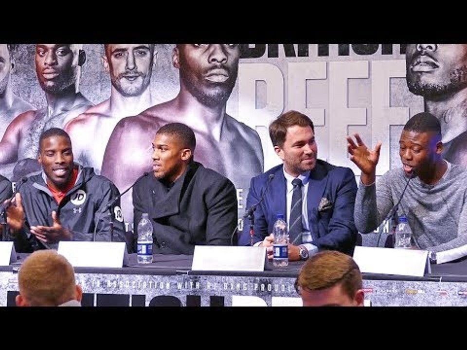 THE BEEF IN BRITISH BEEF!! | OKOLIE vs CHAMBERLAIN TRASH TALK HIGHLIGHTS