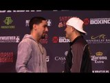 Danny Garcia V Brandon Rios Presser and face Offs/Staredowns