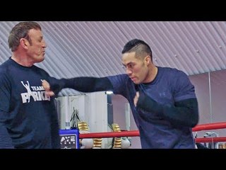 Sneak Preview into Joseph Parker TRAINING CAMP ahead of Anthony Joshua Fight